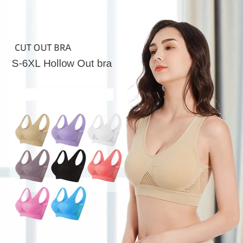 Breathable Anti-Sagging Breasts Bra